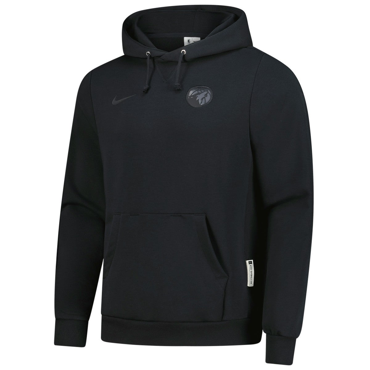 Minnesota Timberwolves Men's Authentic Travel Standard Issue Dri-Fit Hoodie Black - NBA