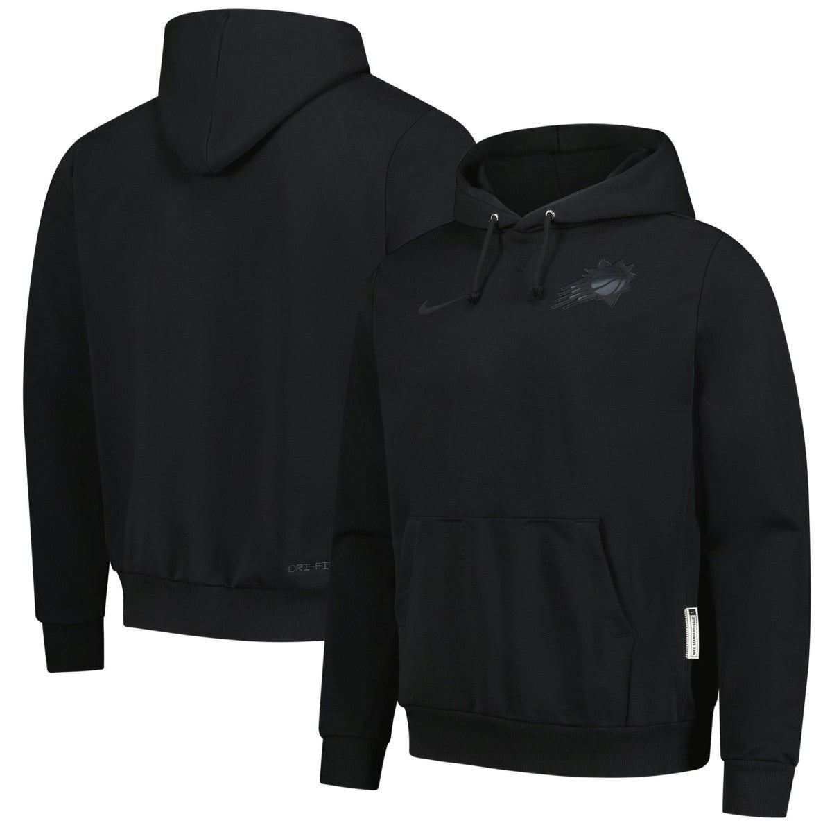 Phoenix Suns Men's Authentic Travel Standard Issue Dri-Fit Hoodie Black - NBA
