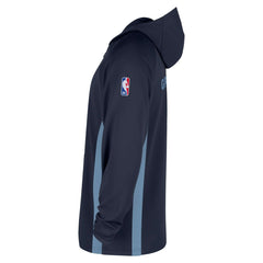 Memphis Grizzlies Authentic On Court Zone Quarter-Zip Dri-FIT Hoodie Jacket Navy - NBA