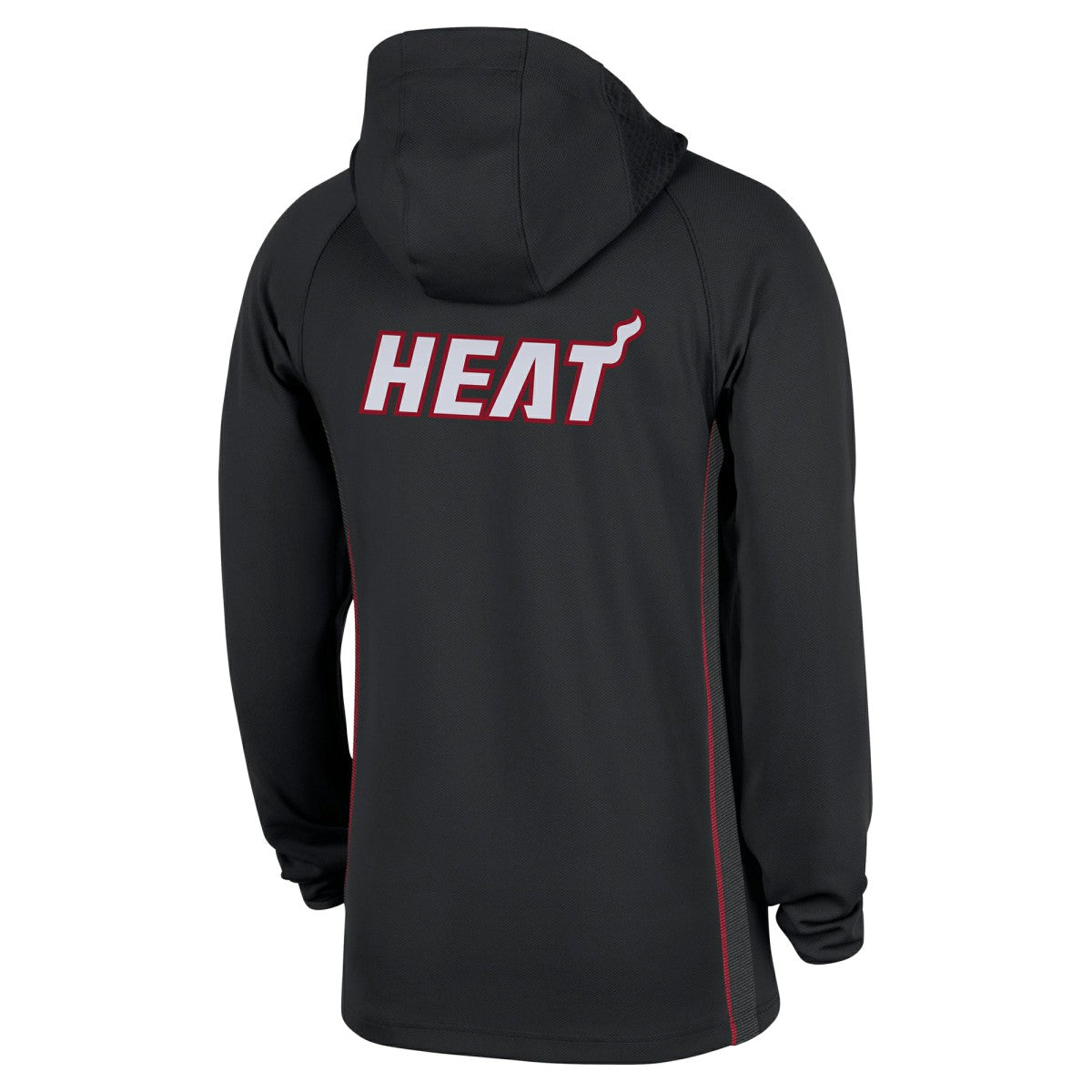 Miami Heat Authentic On Court Zone Quarter-Zip Dri-FIT Hoodie Jacket Black - NBA