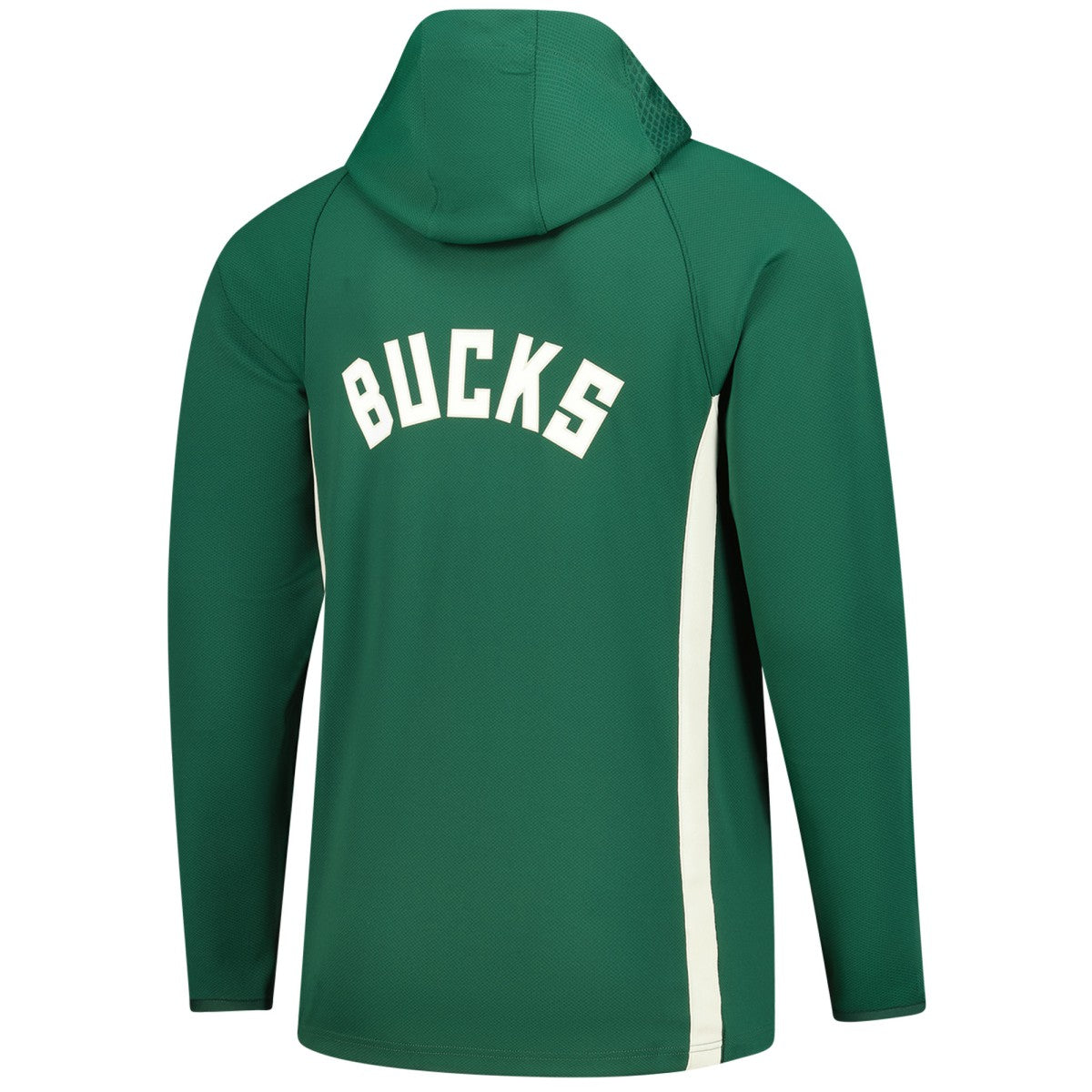 Milwaukee Bucks Authentic On Court Zone Quarter-Zip Dri-FIT Hoodie Jacket Hunter Green - NBA