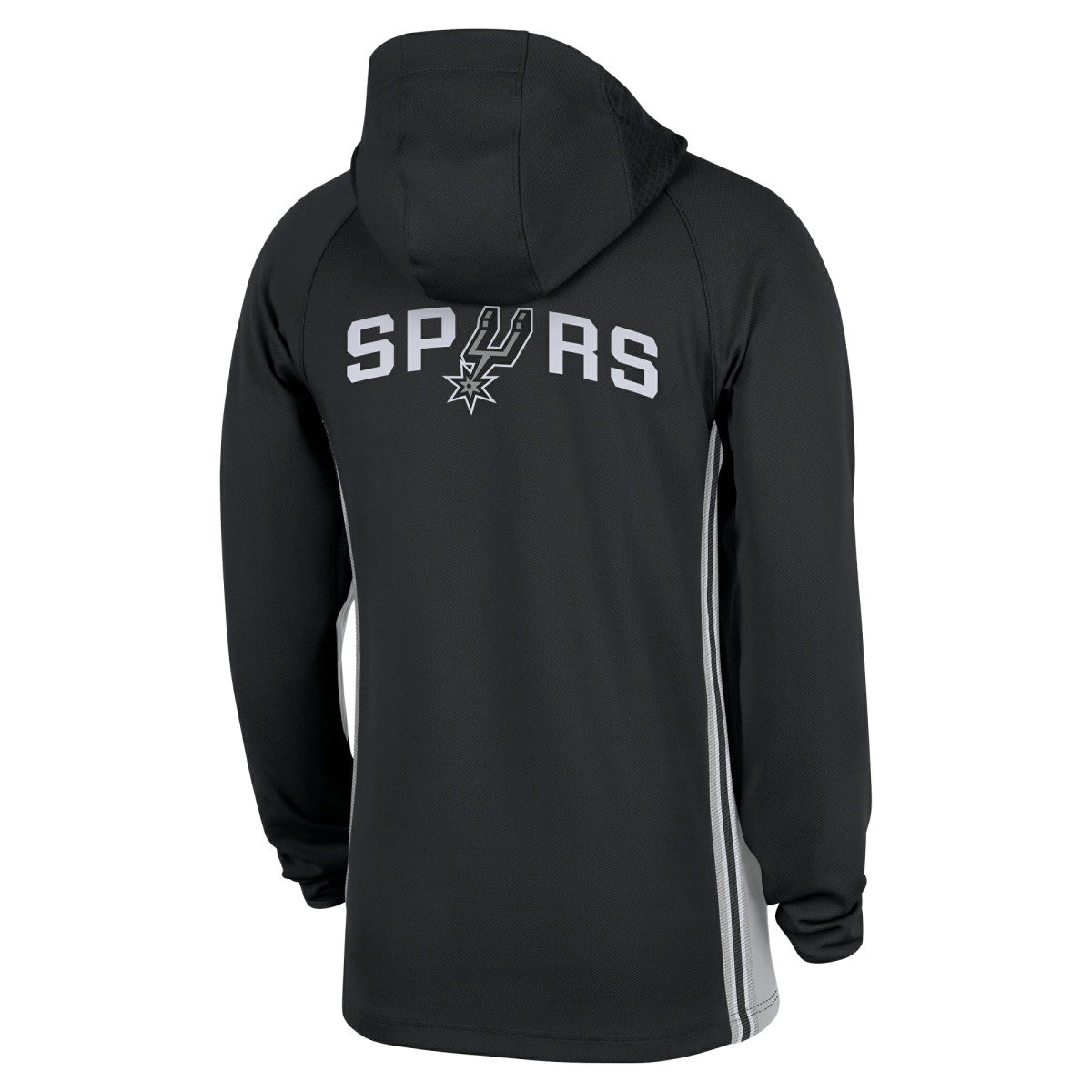 San Antonio Spurs Authentic On Court Zone Quarter-Zip Dri-FIT Hoodie Jacket Black - NBA