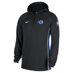 Orlando Magic Authentic On Court Zone Quarter-Zip Dri-FIT Hoodie Jacket Black - NBA