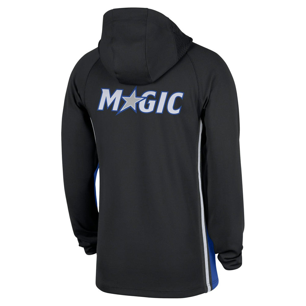 Orlando Magic Authentic On Court Zone Quarter-Zip Dri-FIT Hoodie Jacket Black - NBA
