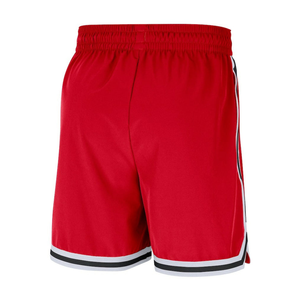 Chicago Bulls Authentic Practice DNA Woven Performance Shorts Red - NBA