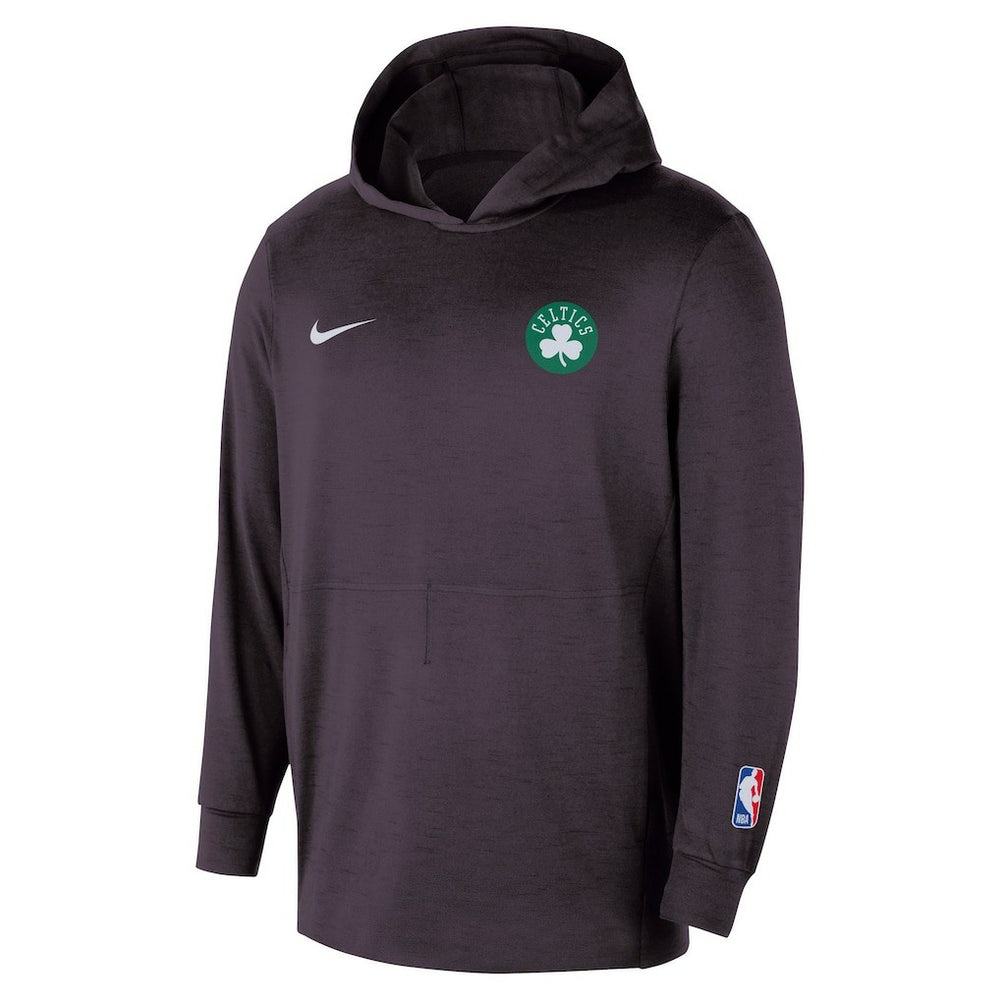 Boston Celtics Authentic Practice Yoga Restore Dri-Fit Pullover Hoodie Black - NBA