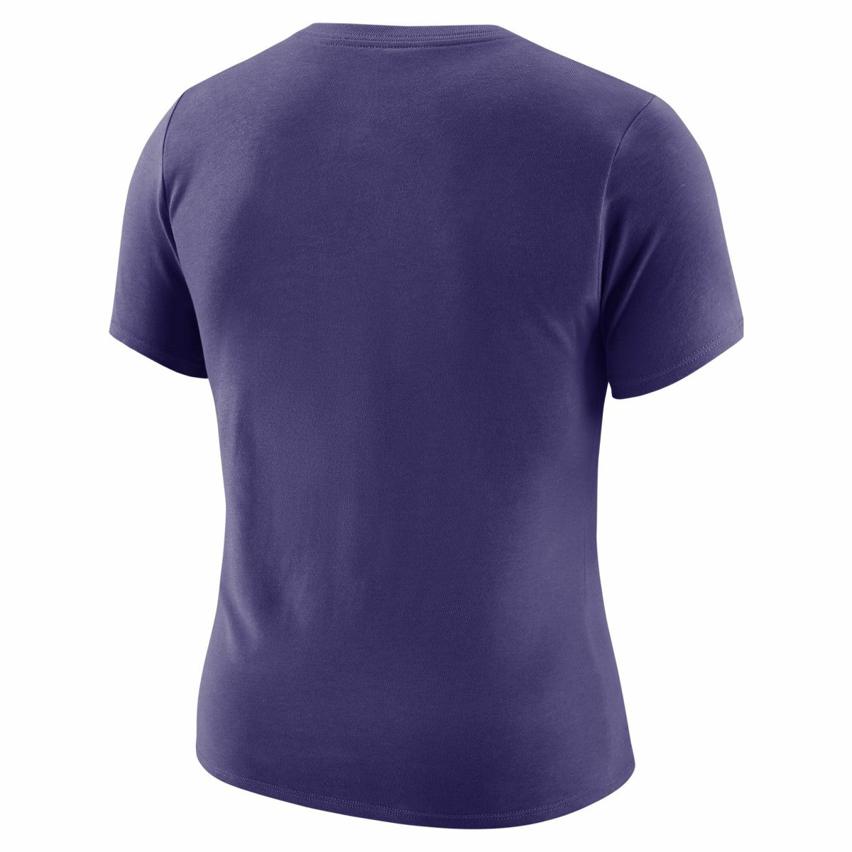 Phoenix Suns Women's Courtside Modest Cropped Tri-Blend T-Shirt Purple - NBA
