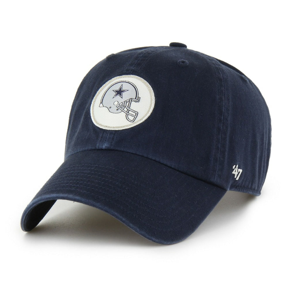 Dallas Cowboys '47 Helmet Clean-Up Adjustable Hat Navy | 47 brand