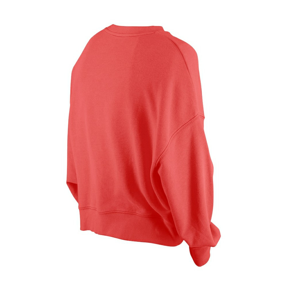 St. Louis Cardinals New Era Women's Boxy Mineral Wash Dolmen Sleeve Cropped Sweatshirt - MLB