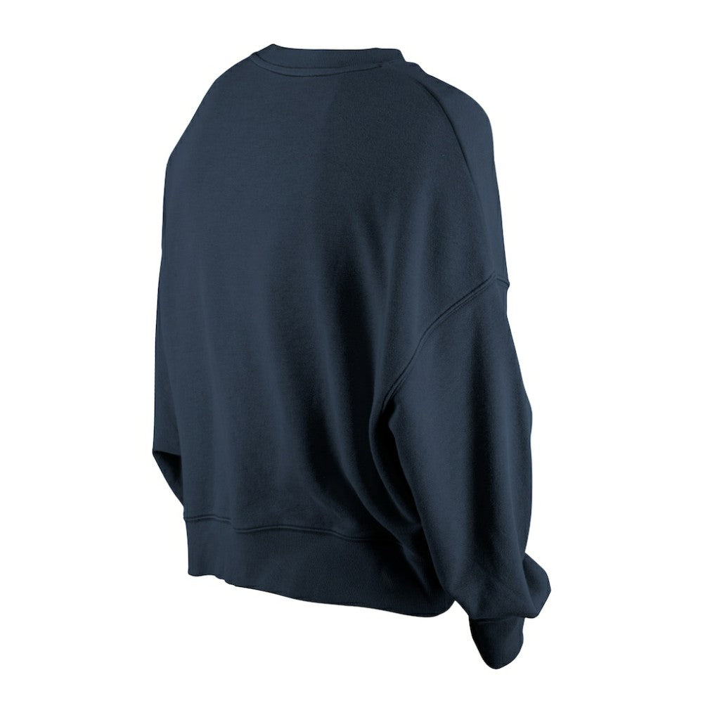 Houston Astros New Era Women's Boxy Mineral Wash Dolmen Sleeve Cropped Sweatshirt - MLB