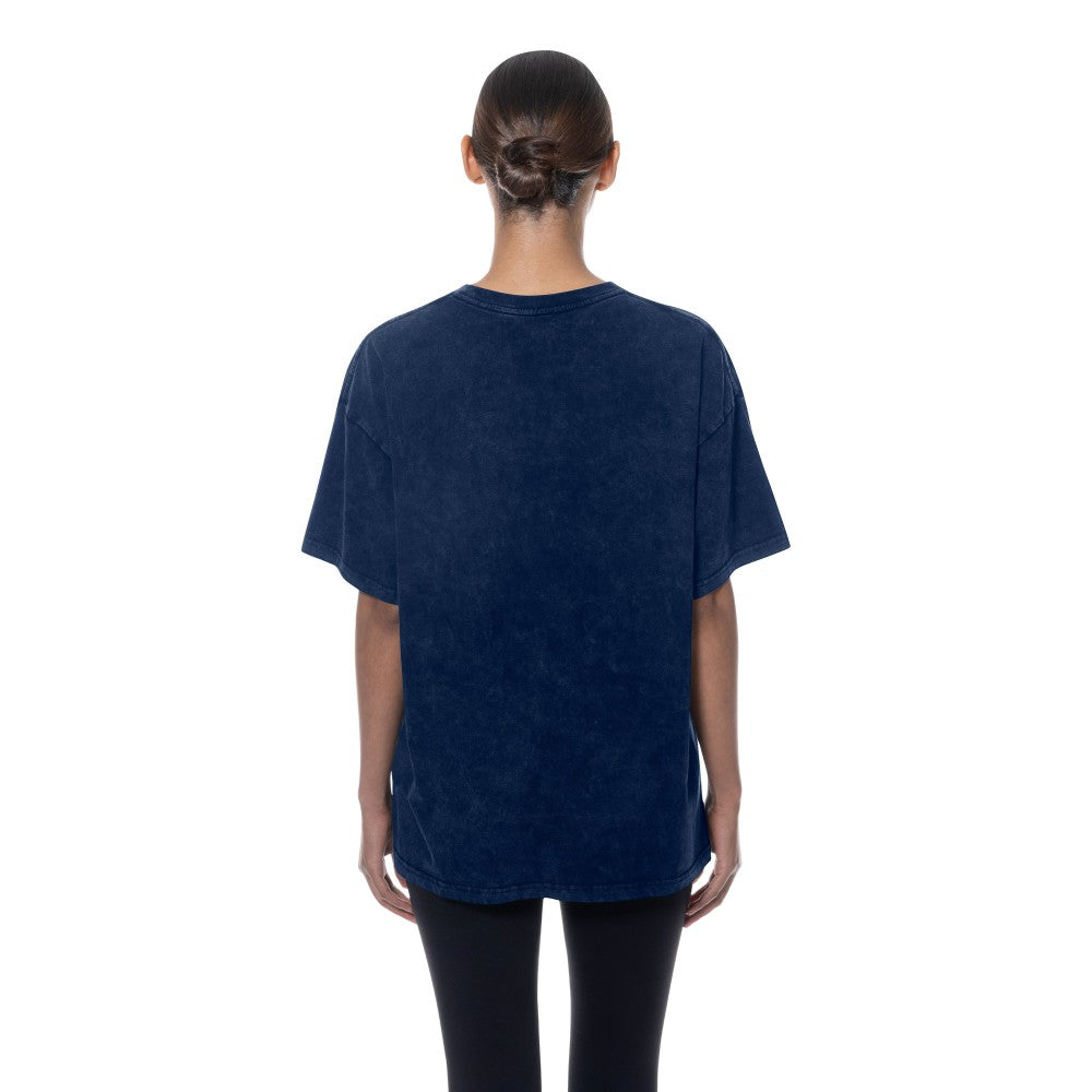Cleveland Guardians New Era Women's Mineral Wash Oversized T-Shirt - MLB