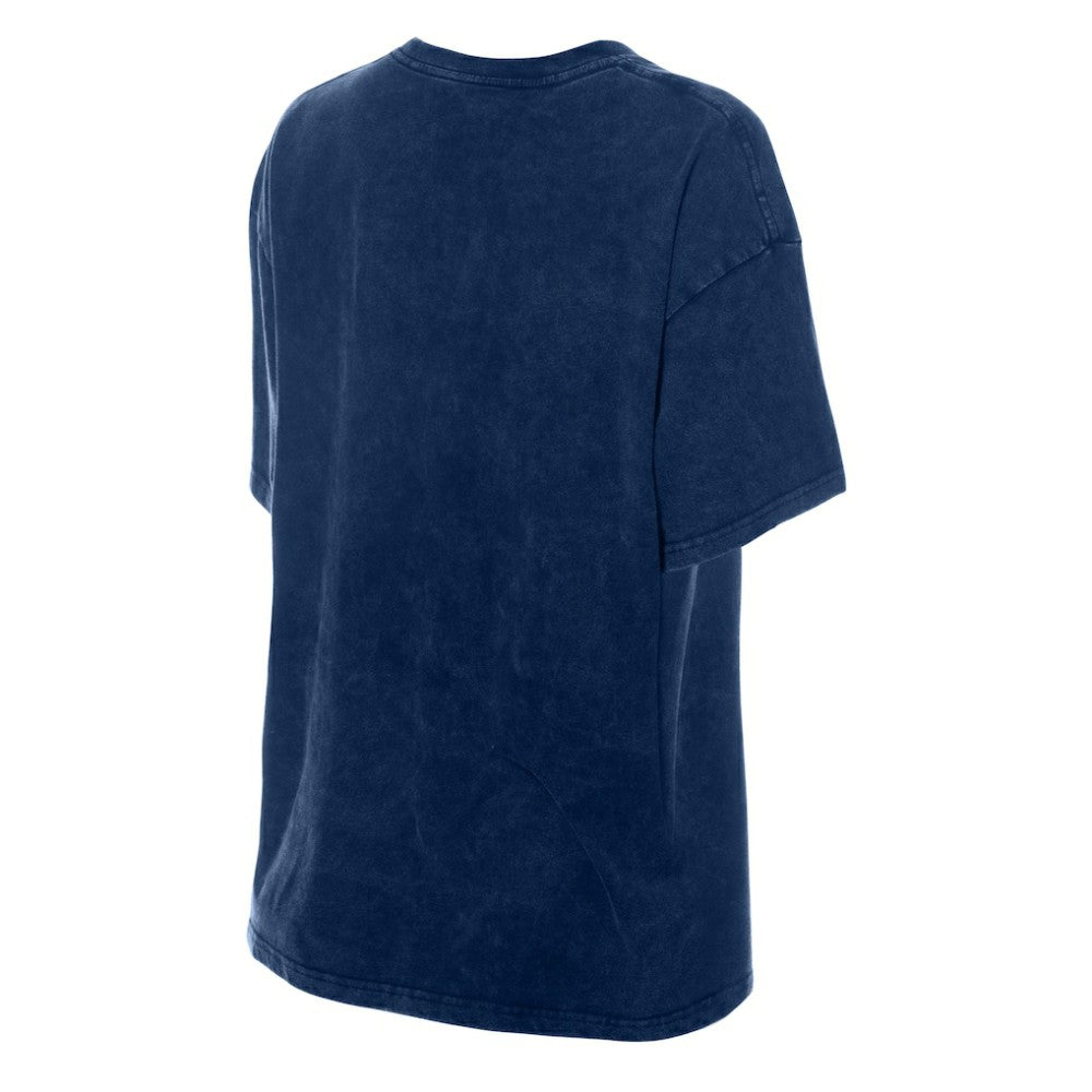Atlanta Braves New Era Women's Mineral Wash Oversized T-Shirt - MLB