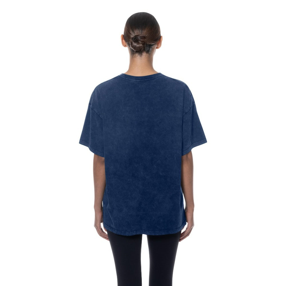 Atlanta Braves New Era Women's Mineral Wash Oversized T-Shirt - MLB