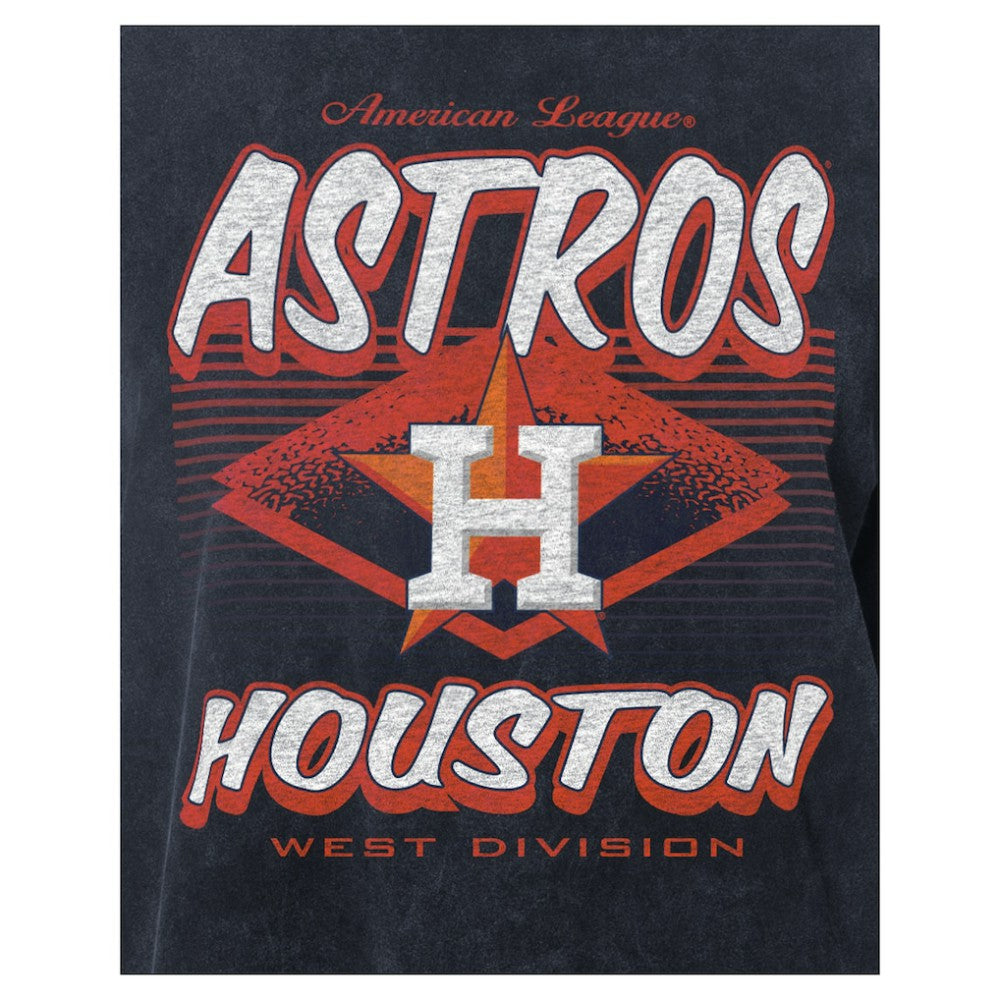 Houston Astros New Era Women's Mineral Wash Oversized T-Shirt - MLB