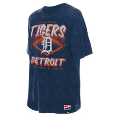 Detroit Tigers New Era Women's Mineral Wash Oversized T-Shirt - MLB