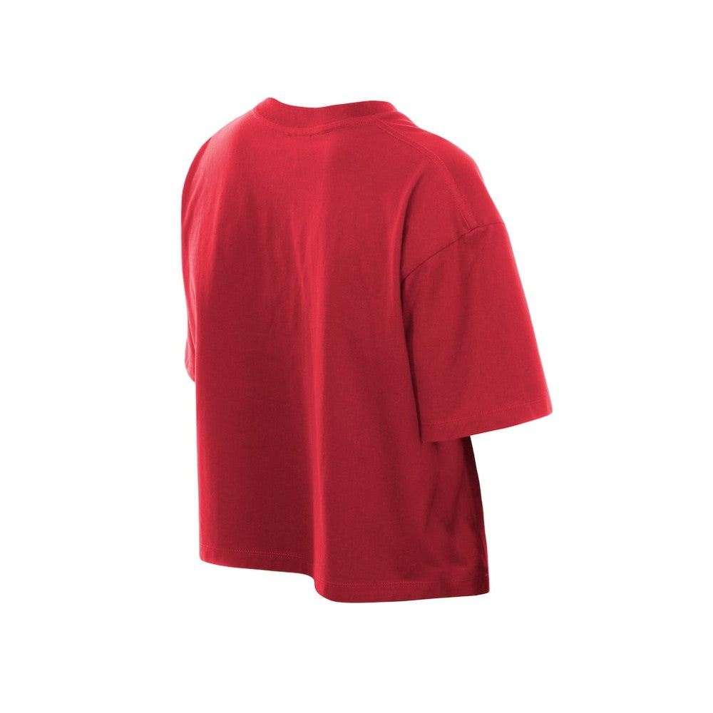 Philadelphia Phillies New Era Women's Boxy Foil Logo T-Shirt - MLB