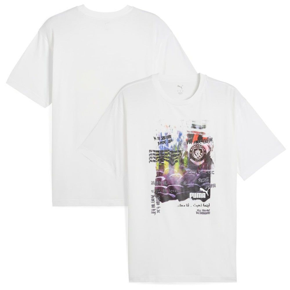 Manchester City ftblNRGY+ T-Shirt White | Puma cheap
