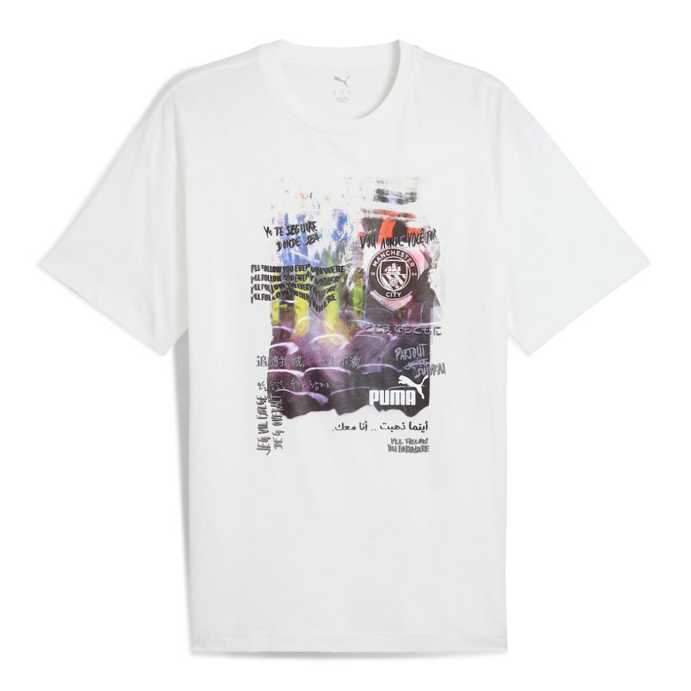 Manchester City ftblNRGY+ T-Shirt White | Puma cheap