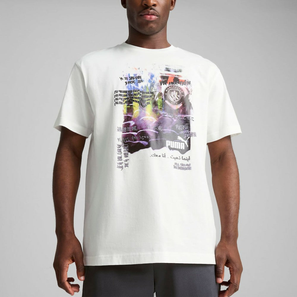 Manchester City ftblNRGY+ T-Shirt White | Puma cheap
