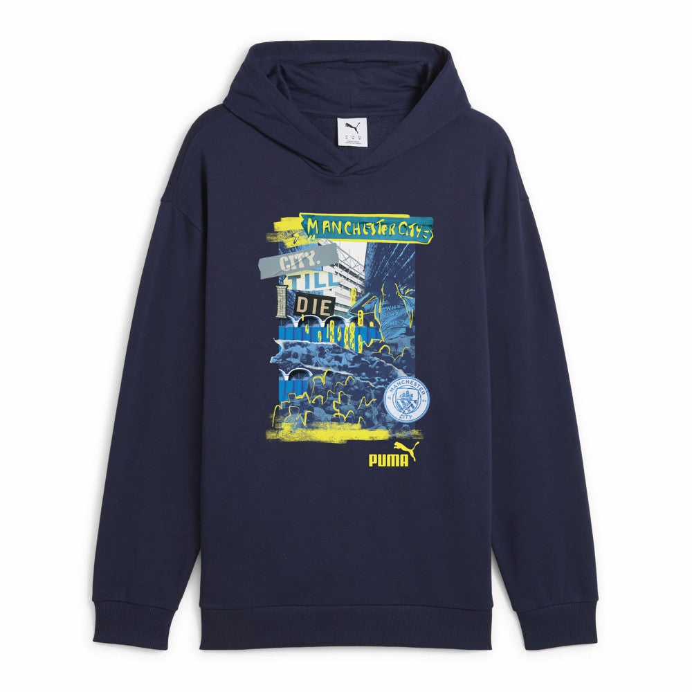 Manchester City ftblNRGY+ Pullover Hoodie Navy | Puma Online