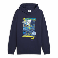 Manchester City ftblNRGY+ Pullover Hoodie Navy | Puma Online