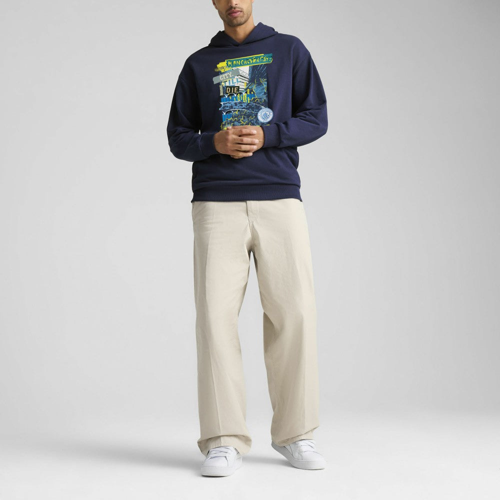 Manchester City ftblNRGY+ Pullover Hoodie Navy | Puma Online
