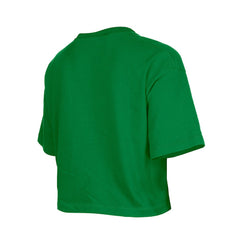Philadelphia Eagles New Era Girl's Flip Sequin Boxy T-Shirt Kelly Green | NFL