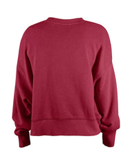 Washington Commanders New Era Girl's Flip Sequin Sweatshirt Burgundy | NFL