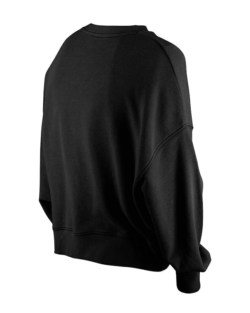 Las Vegas Raiders New Era Girl's Flip Sequin Sweatshirt Black | NFL