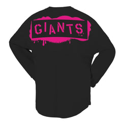 San Francisco Giants Fanatics Women's Neon Jersey Long Sleeve T-Shirt - MLB
