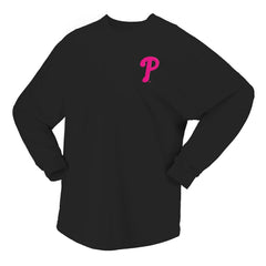 Philadelphia Phillies Fanatics Women's Neon Jersey Long Sleeve T-Shirt - MLB