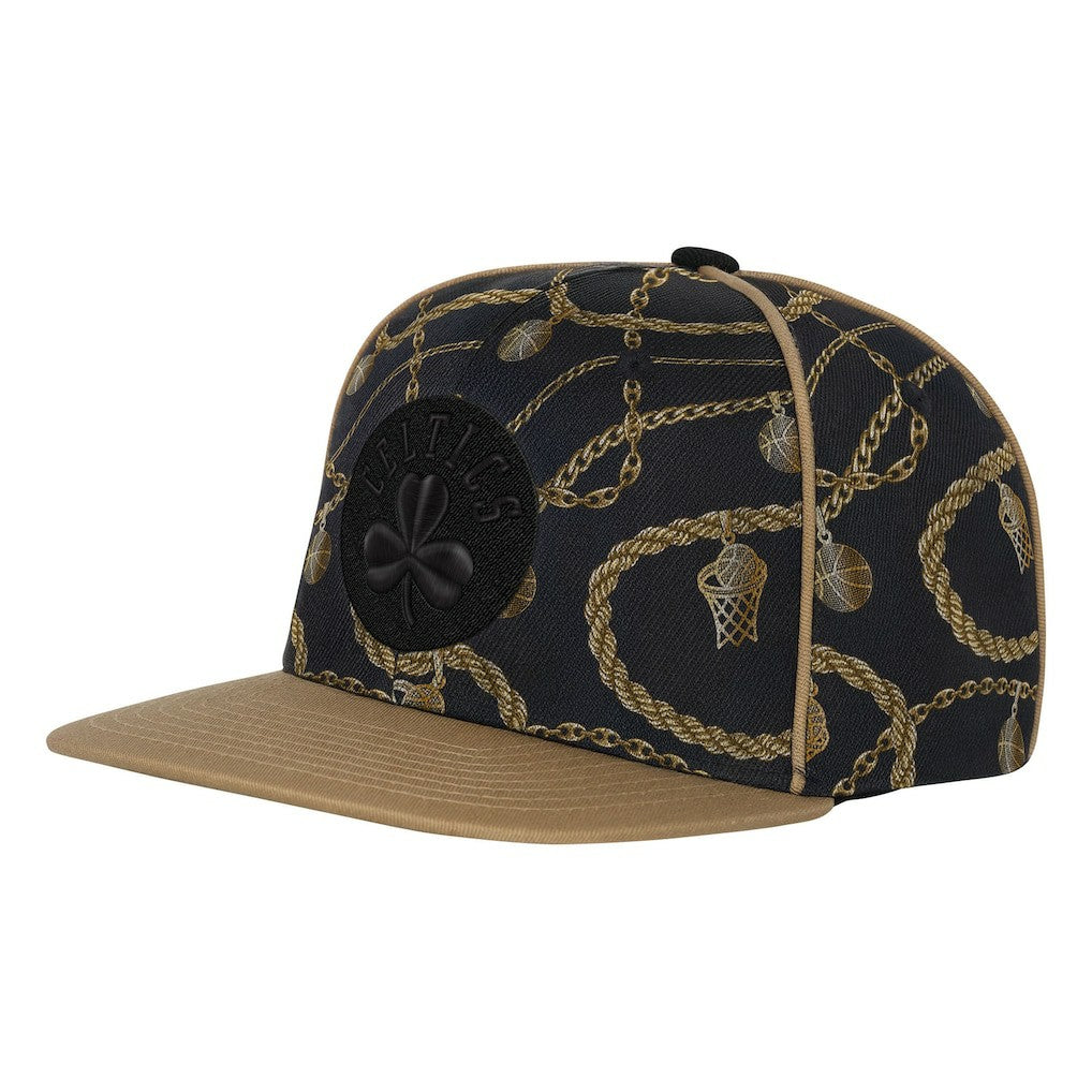 Boston Celtics Outerstuff Youth Street Hooper Snapback Hat Black - NBA