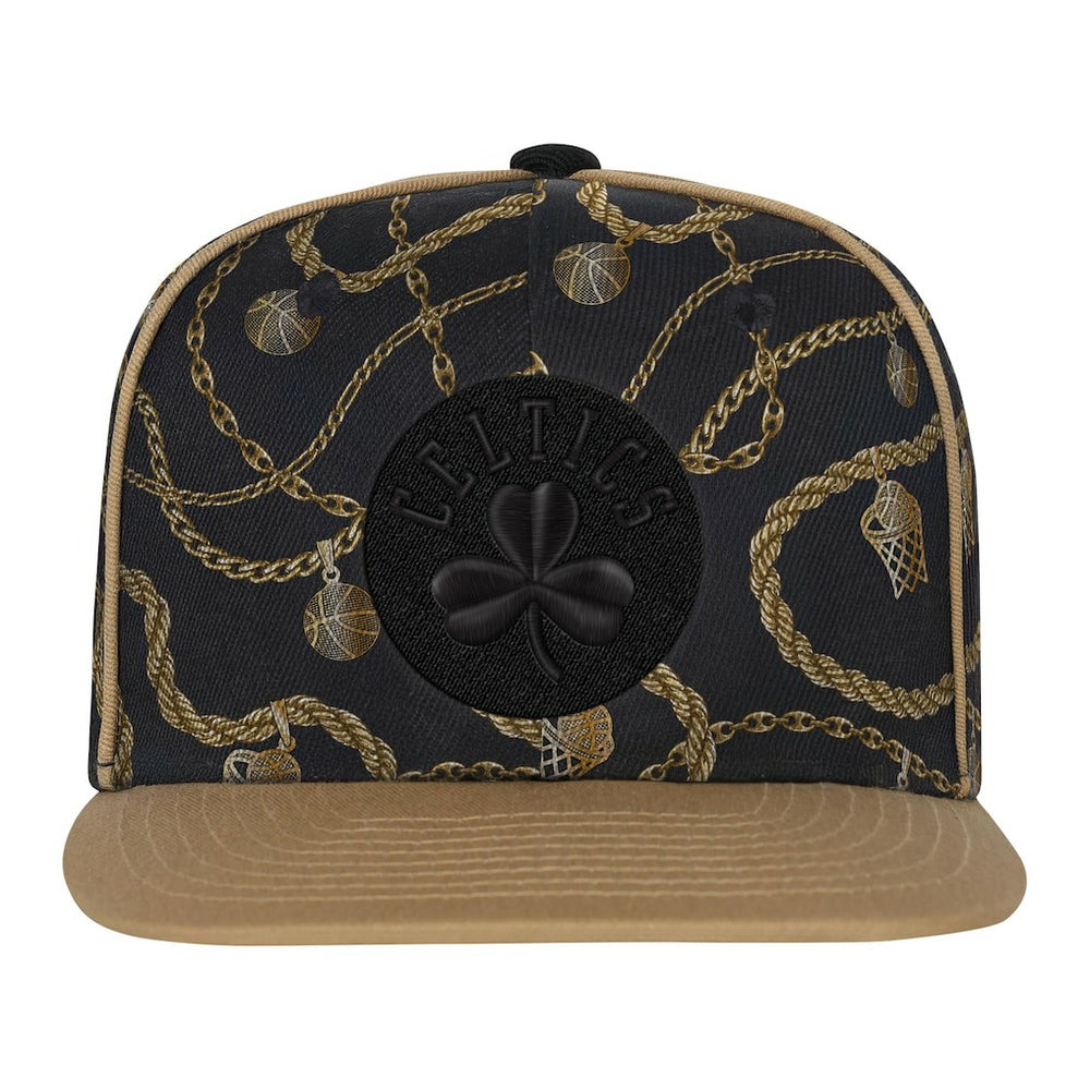 Boston Celtics Outerstuff Youth Street Hooper Snapback Hat Black - NBA