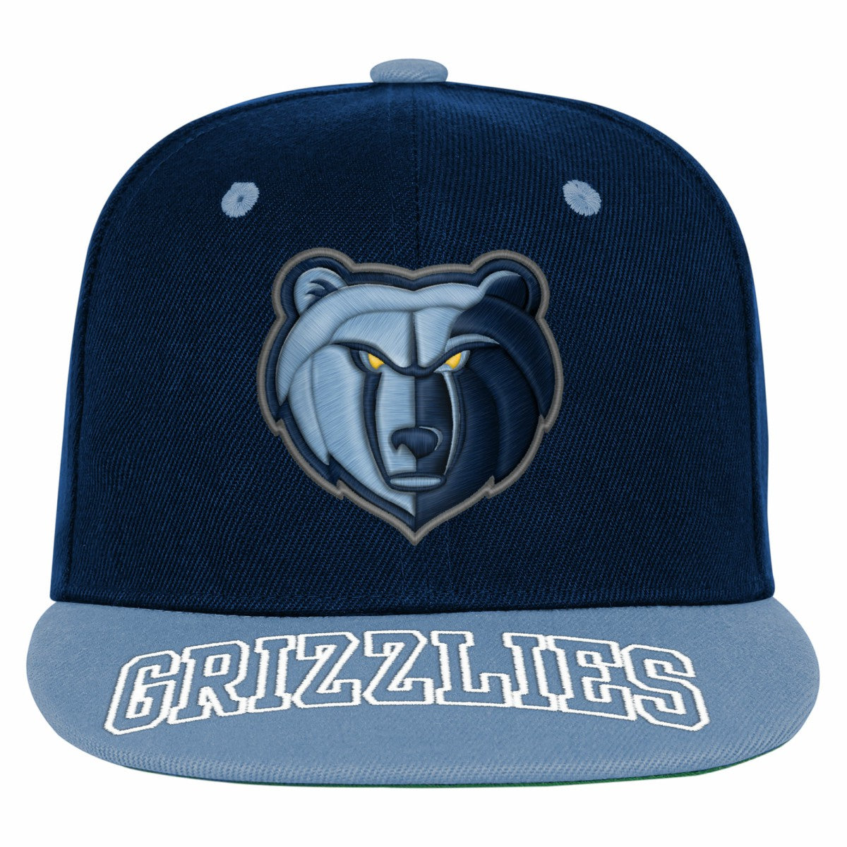 Memphis Grizzlies Outerstuff Youth Two-Tone Snapback Hat Navy/Light Blue - NBA