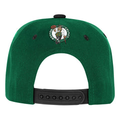 Boston Celtics Outerstuff Youth Two-Tone Snapback Hat Kelly Green/Black - NBA