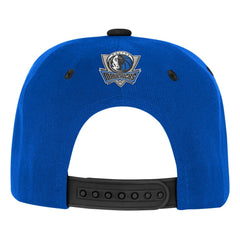 Dallas Mavericks Outerstuff Youth Two-Tone Snapback Hat Blue/Black - NBA