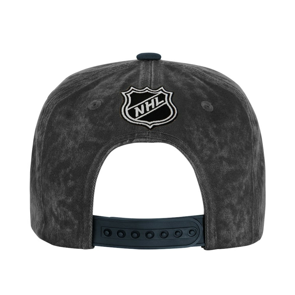 Vegas Golden Knights Outerstuff Youth True Retro Deadstock Adjustable Hat - Silver/Black - NHL