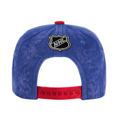 New York Rangers Outerstuff Youth True Retro Deadstock Adjustable Hat - Royal/Red - NHL