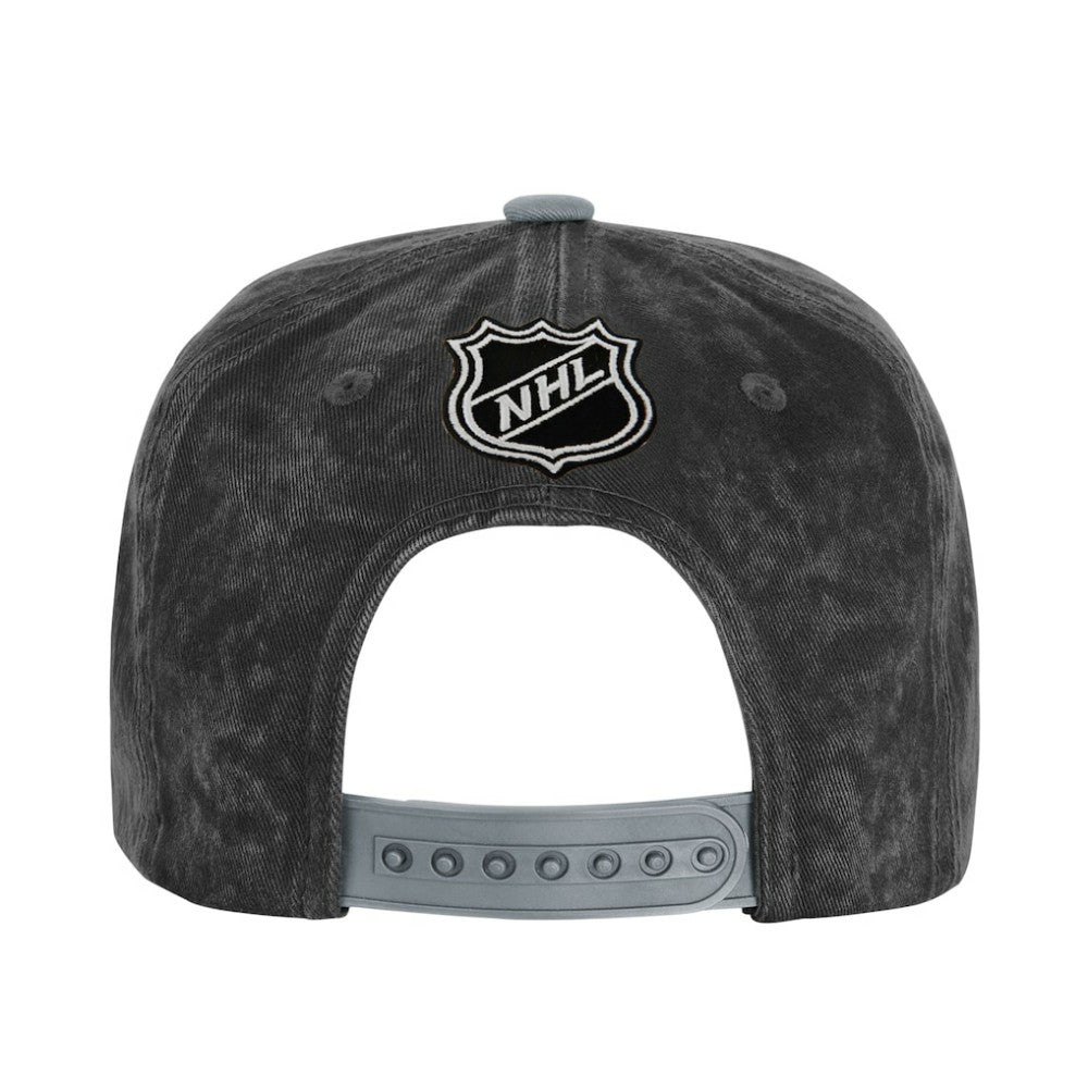 Los Angeles Kings Outerstuff Youth True Retro Deadstock Adjustable Hat - Black/Silver - NHL