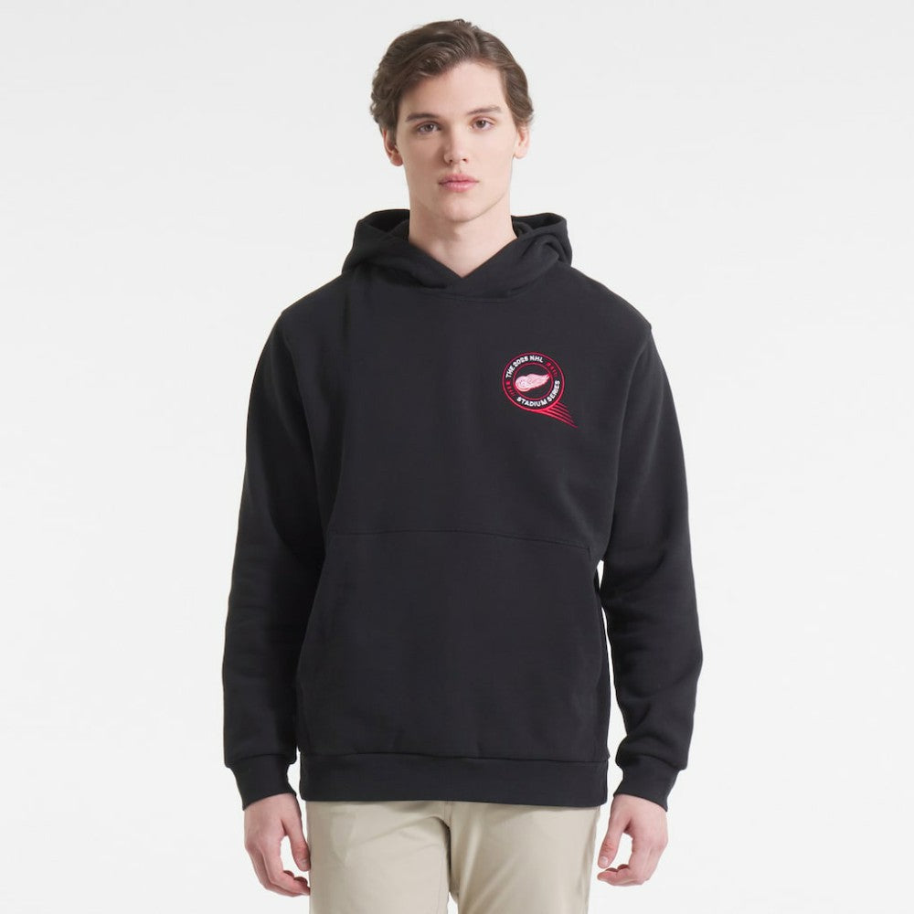 Detroit Red Wings lululemon 2025 NHL Stadium Series Steady State Pullover Hoodie - Black - NHL