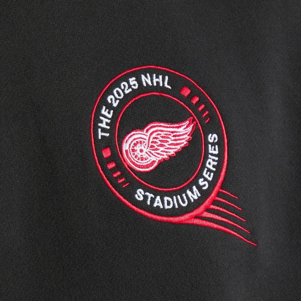 Detroit Red Wings lululemon 2025 NHL Stadium Series Steady State Pullover Hoodie - Black - NHL