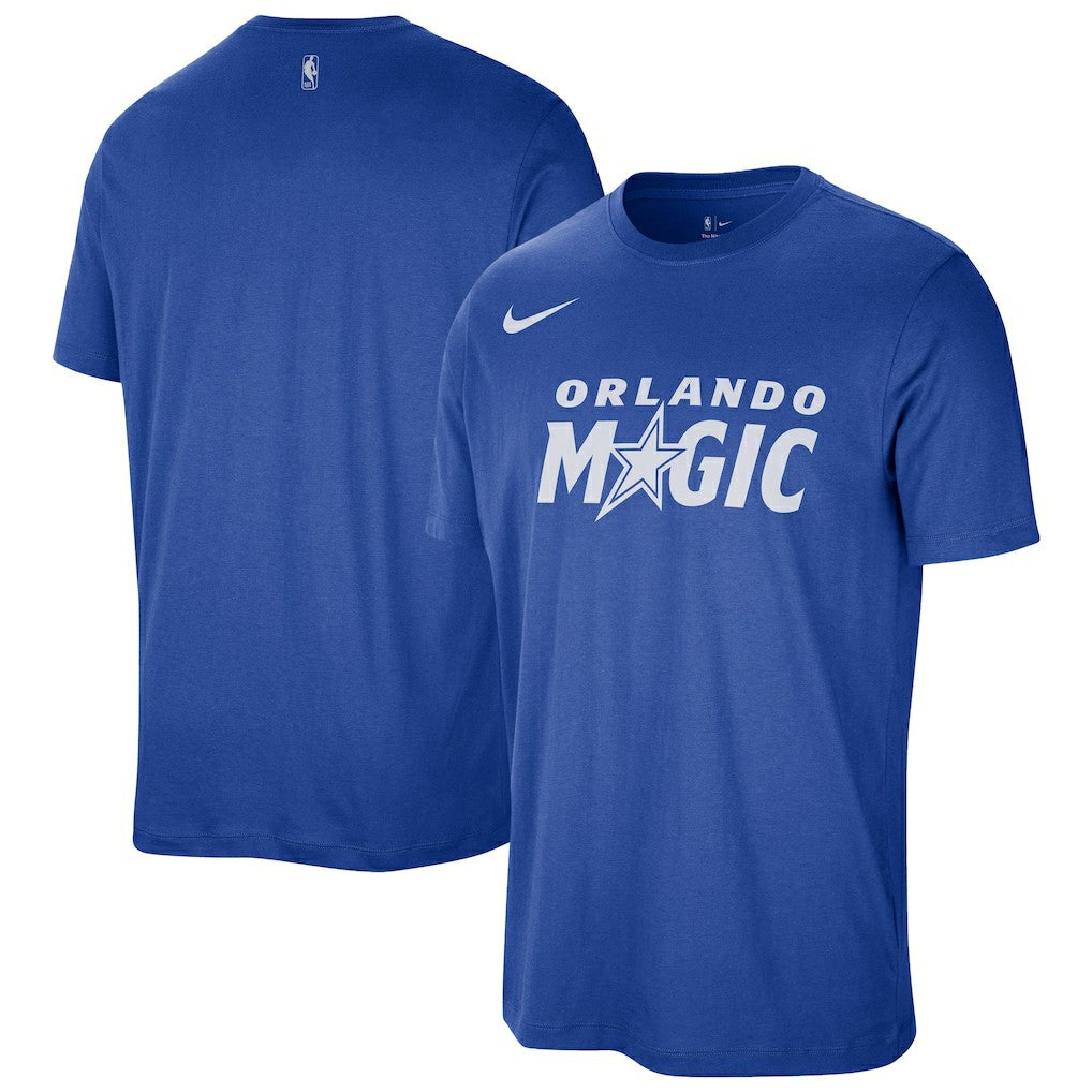 Orlando Magic Unisex Team Wordmark Essential T-Shirt Blue - NBA
