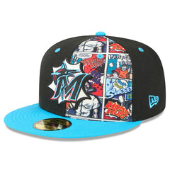 Miami Marlins New Era 2025 MLB Diamond Hero Edition 59FIFTY Fitted Hat - MLB