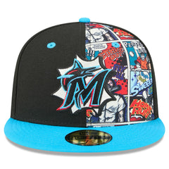Miami Marlins New Era 2025 MLB Diamond Hero Edition 59FIFTY Fitted Hat - MLB