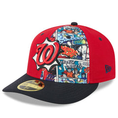 Washington Nationals New Era 2025 MLB Diamond Hero Edition Low Profile 59FIFTY Fitted Hat - MLB
