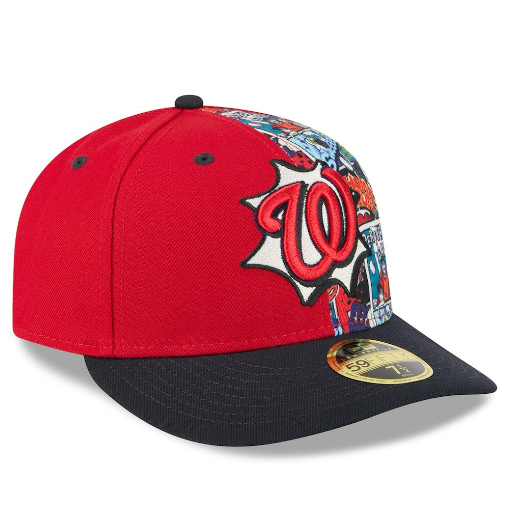 Washington Nationals New Era 2025 MLB Diamond Hero Edition Low Profile 59FIFTY Fitted Hat - MLB
