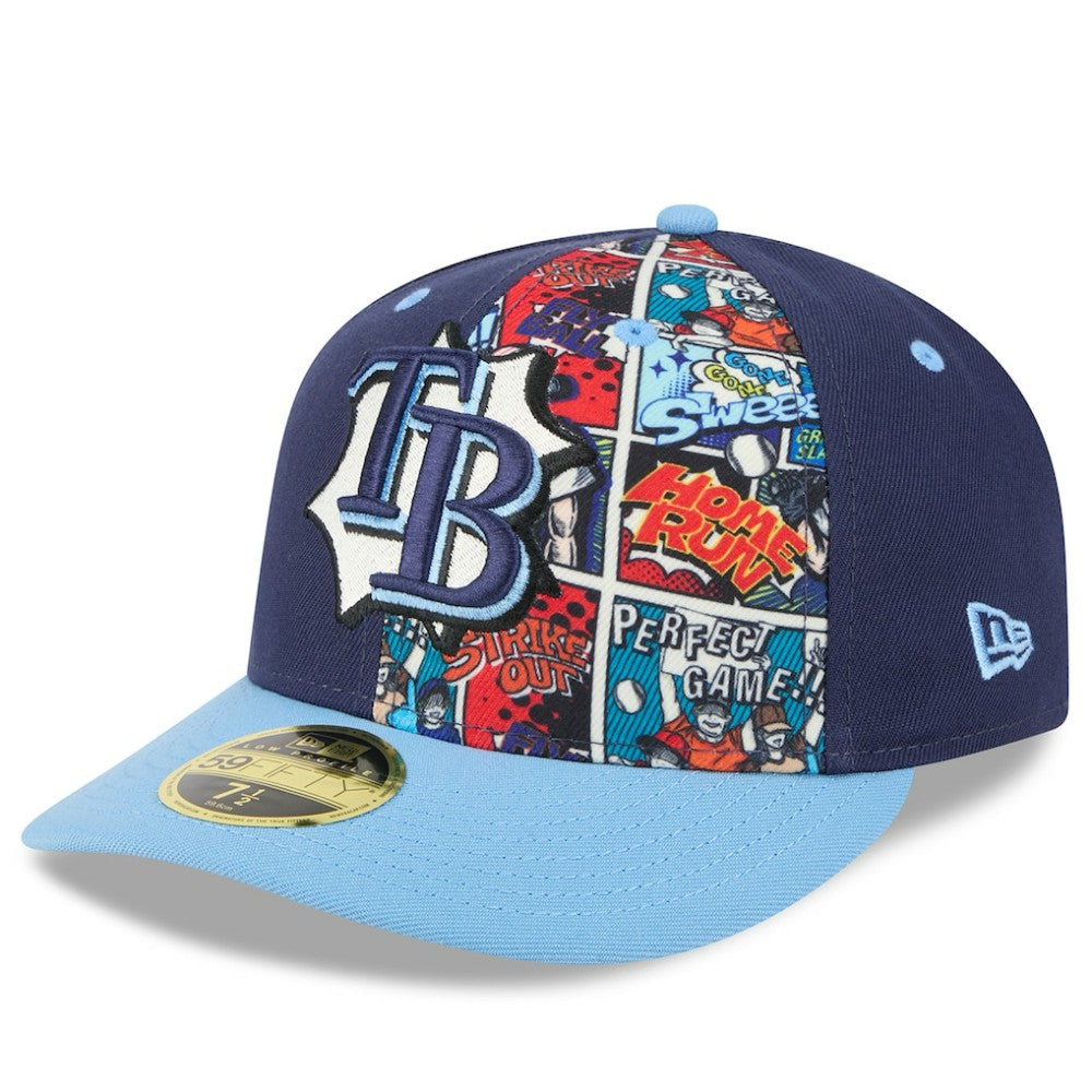 Tampa Bay Rays New Era 2025 MLB Diamond Hero Edition Low Profile 59FIFTY Fitted Hat - MLB