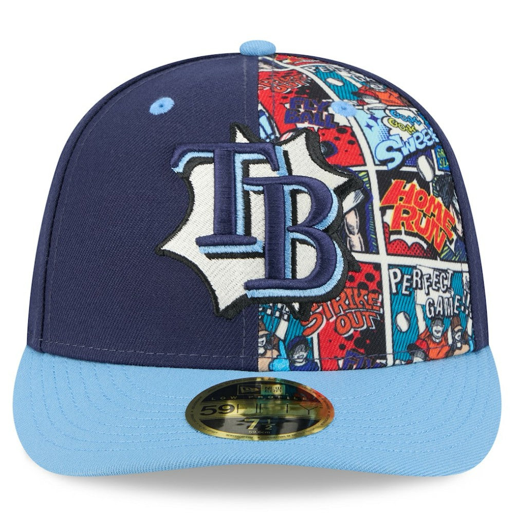 Tampa Bay Rays New Era 2025 MLB Diamond Hero Edition Low Profile 59FIFTY Fitted Hat - MLB