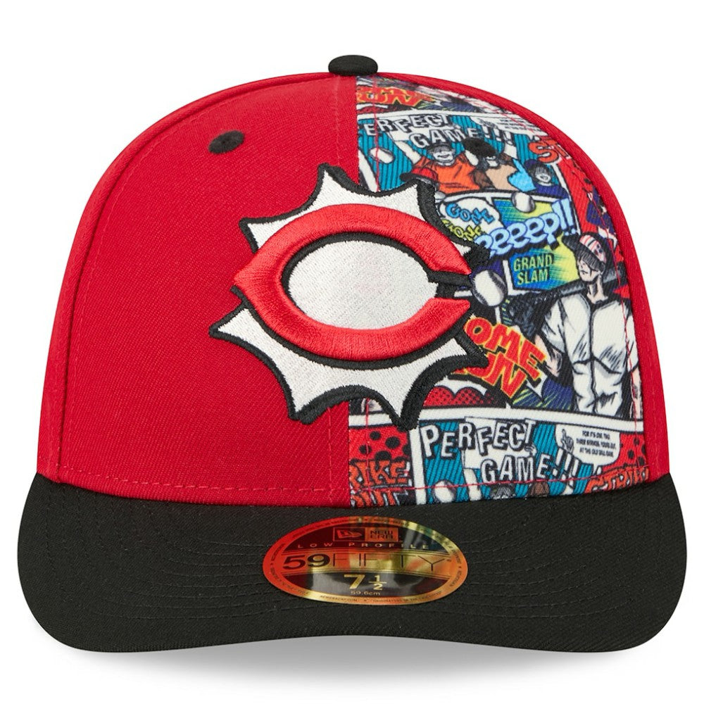 Cincinnati Reds New Era 2025 MLB Diamond Hero Edition Low Profile 59FIFTY Fitted Hat - MLB