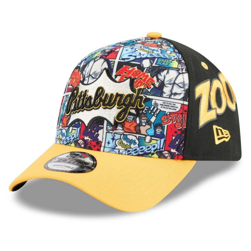 Pittsburgh Pirates New Era 2025 MLB Diamond Hero Edition A-Frame 9FORTY Adjustable Hat - MLB
